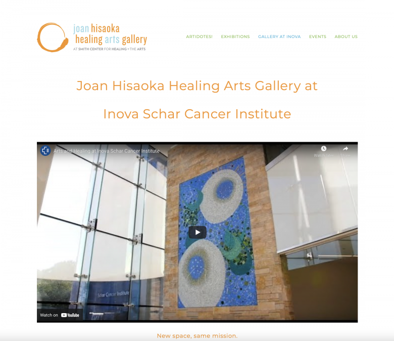 Joan Hisaoka Art Gallery at INOVA Schar Cancer Institute
