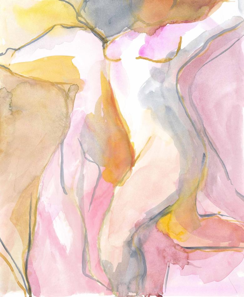 Dance. Watercolor, ink, pen on high quality acid-free art paper, 17 x 14 in (43 x 35.5 cm). Fig. 113 
